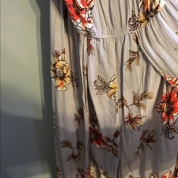 💟Off Shoulder Lilac Romper with Maxi Skirt. - Picture 3 of 3